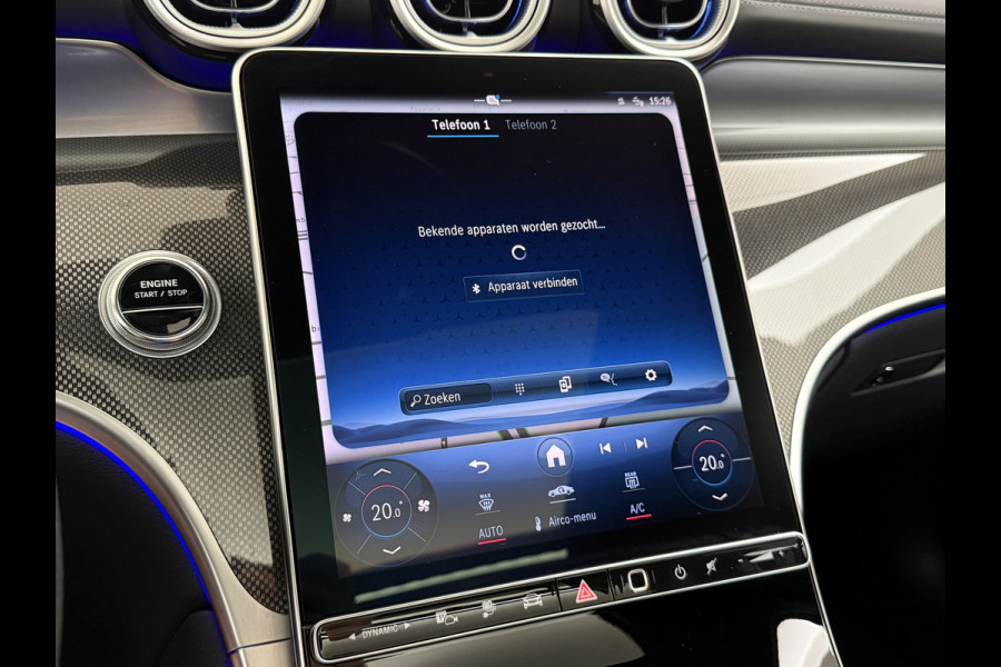 Mercedes-Benz GLC 400e 4Matic AMG 381PK // Airmatic // Trekhaak // Panoramadak // Achteras besturing // Memory // Treeplanken // 20 inch // Camera