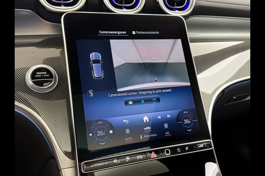 Mercedes-Benz GLC 400e 4Matic AMG 381PK // Airmatic // Trekhaak // Panoramadak // Achteras besturing // Memory // Treeplanken // 20 inch // Camera