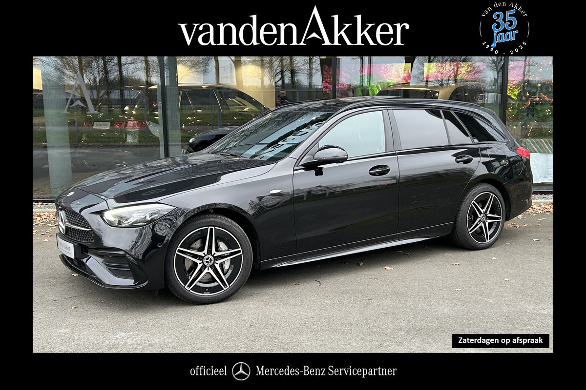Mercedes-Benz C-Klasse 300e AMG Estate // Trekhaak // Panoramadak // Distronic // 360 Camera // Memory // Sfeerverlichting