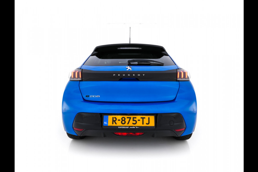 Peugeot e-208 EV Allure 50 kWh {SOH-91%} Aut *FULL-LED | DIGI-COCKPIT | BLINDSPOT | CAMERA | NAVI-FULLMAP | LANE-ASSIST | KEYLESS | DAB | CCS-FASTLOADER | TOP-VIEW | AMBIENT-LIGHT | PRIVACY-GLASS | 17"ALU*
