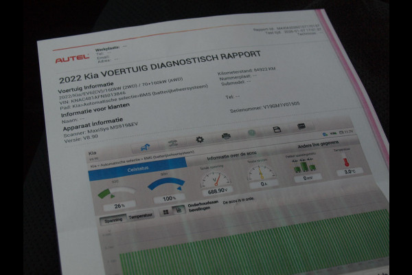 Kia Ev6 GT-Line 77.4 kWh | Panoramadak | Head-Up Display | 360 Camera | Meridian Surround |  NL-Auto |