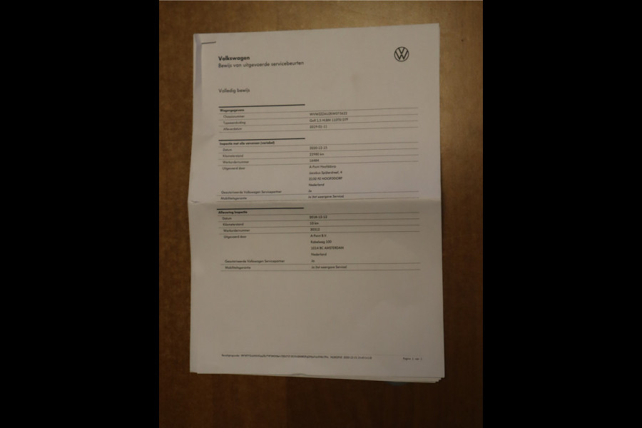 Volkswagen Golf 1.5 TSI Highline R-Line // Dealeronderhouden