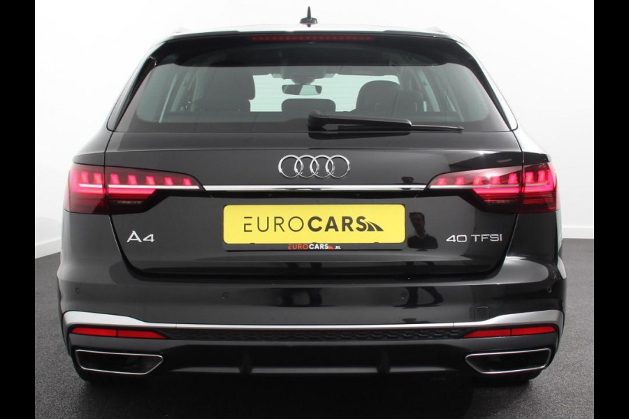Audi A4 Avant 40 TFSI 205pk Automaat S Line Plus | Adaptive Cruise Control | Climate Control | LED | Navigatie | Parkeersensoren | Vitrual cockpit | Lichtmetalen velgen | Elektrische kofferbak | Line assist