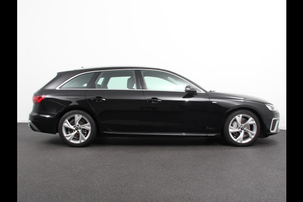 Audi A4 Avant 40 TFSI 205pk Automaat S Line Plus | Adaptive Cruise Control | Climate Control | LED | Navigatie | Parkeersensoren | Vitrual cockpit | Lichtmetalen velgen | Elektrische kofferbak | Line assist