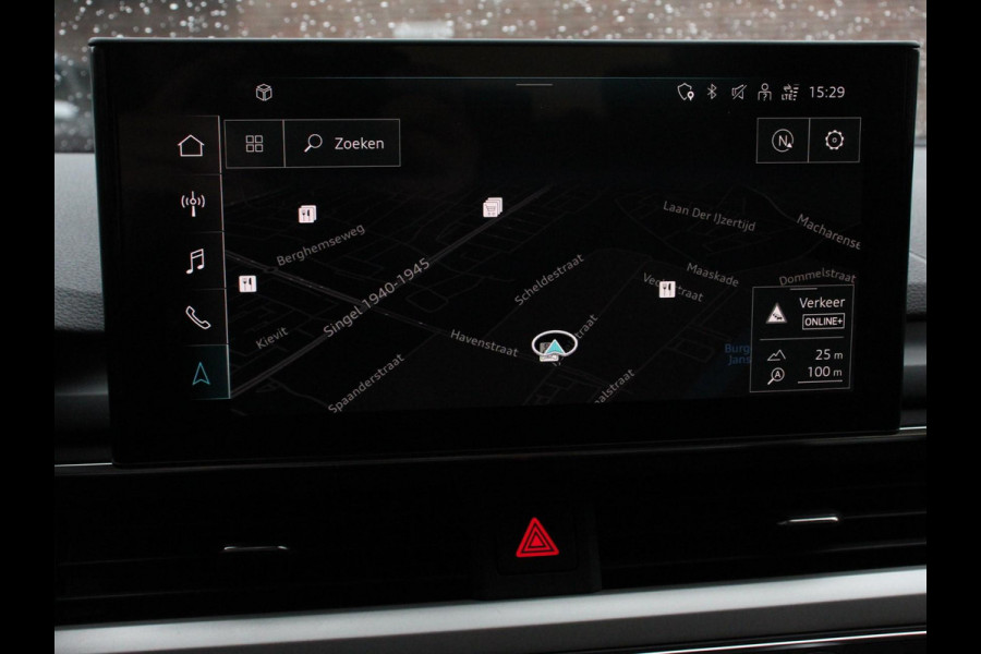 Audi A4 Avant 40 TFSI 205pk Automaat S Line Plus | Adaptive Cruise Control | Climate Control | LED | Navigatie | Parkeersensoren | Vitrual cockpit | Lichtmetalen velgen | Elektrische kofferbak | Line assist