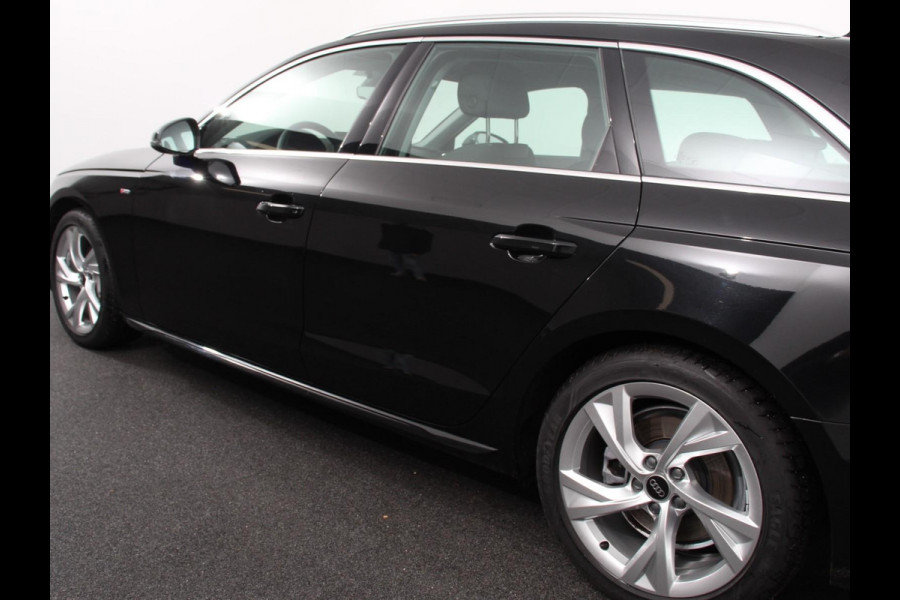 Audi A4 Avant 40 TFSI 205pk Automaat S Line Plus | Adaptive Cruise Control | Climate Control | LED | Navigatie | Parkeersensoren | Vitrual cockpit | Lichtmetalen velgen | Elektrische kofferbak | Line assist