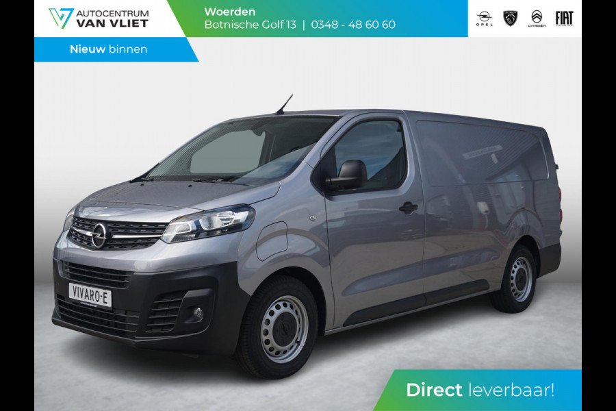 Opel Vivaro Electric L3 75 kWh | tot 8 jaar garantie | navigatie incl. Apple Carplay | airco | parkeersensoren | e-Call pakket | 3-zitplaatsen | rijklaarprijs