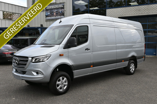 Mercedes-Benz Sprinter 319 CDI 4x4 L3H2 Select 2800 kg trekhaak, Geveerde stoel, LED