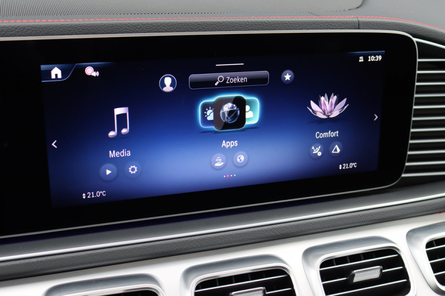 Mercedes-Benz GLE AMG 53 Hybrid Premium 4MATIC+ Aut9 | Luchtvering | Distronic | Memory | Trekhaak | Burmester | Luchtkwaliteitspakket | Surround Camera | Keyless Go | Augmented Reality |