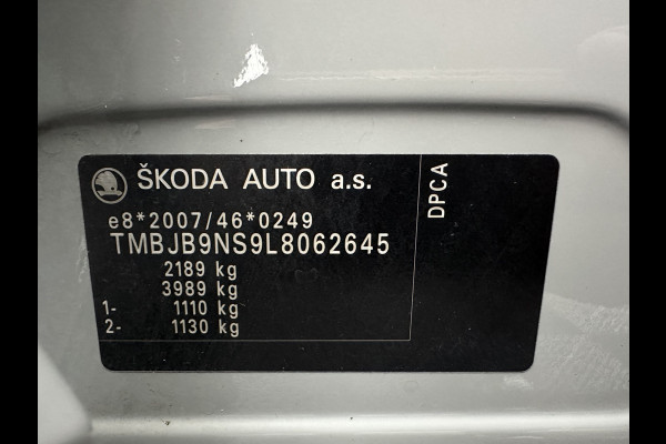 Škoda Kodiaq 1.5 TSI Sportline Business (INCL-BTW) Aut. *PANO | LEATHER-MICROFIBRE | FULL-LED | MEMORY-PACK | DIGI-COCKPIT | NAVI-FULLMAP | CAMERA | DAB+ | AMBIENT-LIGHT | KEYLESS | DAB+ | CARPLAY | PRIVACY-GLASS | 20"ALU*