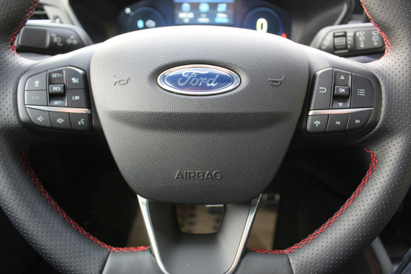 Ford Kuga 2.5-243pk PHEV ST-Line X. Nieuwste model ! Van €. 54.937,- voor €. 43.735,- ! Trekgewicht 2.100kg ! Elektr. panoramadak, Elektr. inklapb. trekhaak, stoel-, stuur- en voorraamverw., lane- en side assist, 360gr. camera, HUD, Apple/Android, Elektr. verstelb. stoelen, LED verl. etc etc