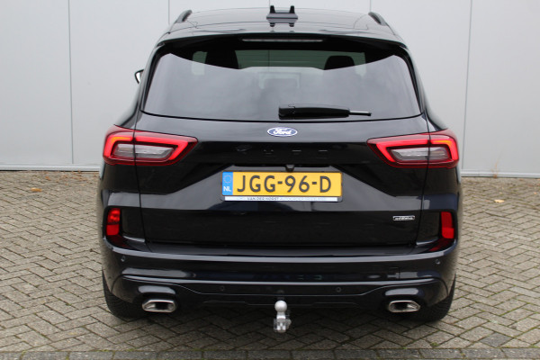 Ford Kuga 2.5-243pk PHEV ST-Line X. Trekgewicht 2.100kg. Nieuw Model ! Van €. 54.937,- voor €. 43.735,- Trekgewicht van 2.100kg ! Schuif / kanteldak. Elektrisch inklapbare Trekhaak, vooruit, stuur, stoelverwarming V+A, 360 Camera, HUB, Apple/Androidauto, Elektrisch verstelbare stoelen, LED V+A,