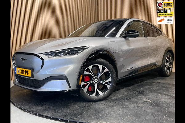 Ford Mustang Mach-E Extended AWD 98 kWh|90% SOH|TREKHAAK|PANO|LEDER|B&O|ACC|360+V+A-CAMERA|CARPLAY|STOEL+STUURVERW|NL|IN BTW|NAP|