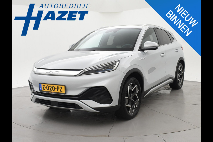 BYD ATTO 3 DESIGN 60 kWh + SCHUIFDAK | LEDER | 360 CAMERA | 15,6" SCHERM | WARMTEPOMP | ADAPTIVE CRUISE