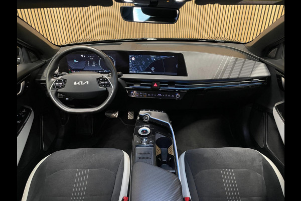 Kia Ev6 GT-Line 77.4 kWh|99%SOH|BLACK ED|FULL OPTION|PANO|STOELVERW+VENT|STUURVERW.|360+3D CAMERA|CARPLAY|INCL.BTW|1e EIG.|NL|NAP|