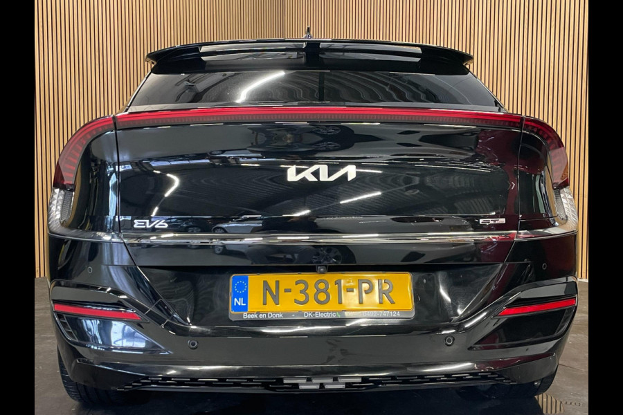 Kia Ev6 GT-Line 77.4 kWh|99%SOH|BLACK ED|FULL OPTION|PANO|STOELVERW+VENT|STUURVERW.|360+3D CAMERA|CARPLAY|INCL.BTW|1e EIG.|NL|NAP|