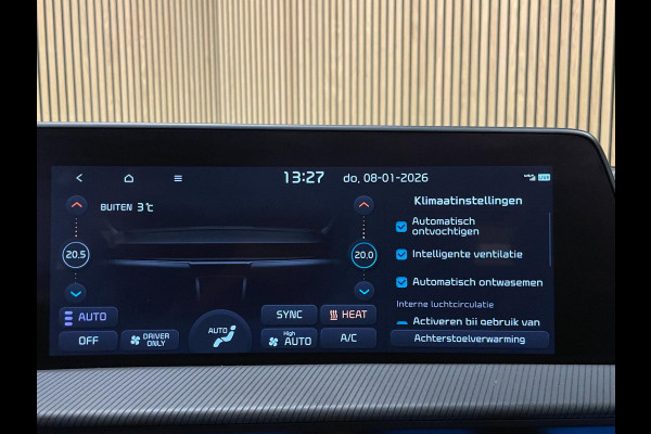 Kia Ev6 GT-Line 77.4 kWh|99%SOH|BLACK ED|FULL OPTION|PANO|STOELVERW+VENT|STUURVERW.|360+3D CAMERA|CARPLAY|INCL.BTW|1e EIG.|NL|NAP|