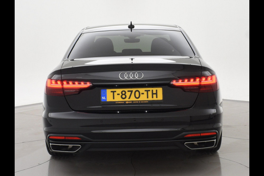 Audi A4 Limousine 35 TFSI 150 PK AUT. *1.002 KM!* + VIRTUAL COCKPIT | SFEERVERLICHTING | 19 INCH | SPORTSTOELEN | APPLE CARPLAY