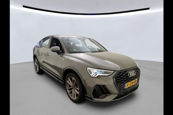 Audi Q3 Sportback 45 TFSI e S Edition Automaat | Keyless entry & start | Chronosgrijs | Stoelverwarming | Sonos Audio HiFi | Zwart optiek | Elektr