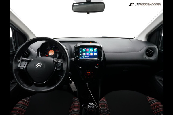 Citroën C1 1.0 VTi Shine Sport (APPLE CARPLAY,CLIMATE CONTROL,ACHTERUITRIJCAMERA,LM-VELGEN,SPORTSTOELEN,CRUISE,TOPCONDITIE)