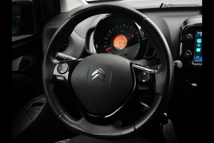 Citroën C1 1.0 VTi Shine Sport (APPLE CARPLAY,CLIMATE CONTROL,ACHTERUITRIJCAMERA,LM-VELGEN,SPORTSTOELEN,CRUISE,TOPCONDITIE)