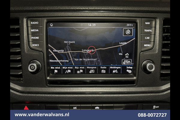 Volkswagen Crafter 2.0 TDI 140 pk L3H3 L2H2 Euro6 Airco | Camera | Navigatie | Apple Carplay | Massagestoel Android Auto, Parkeersensoren, 3000kg trekvermogen