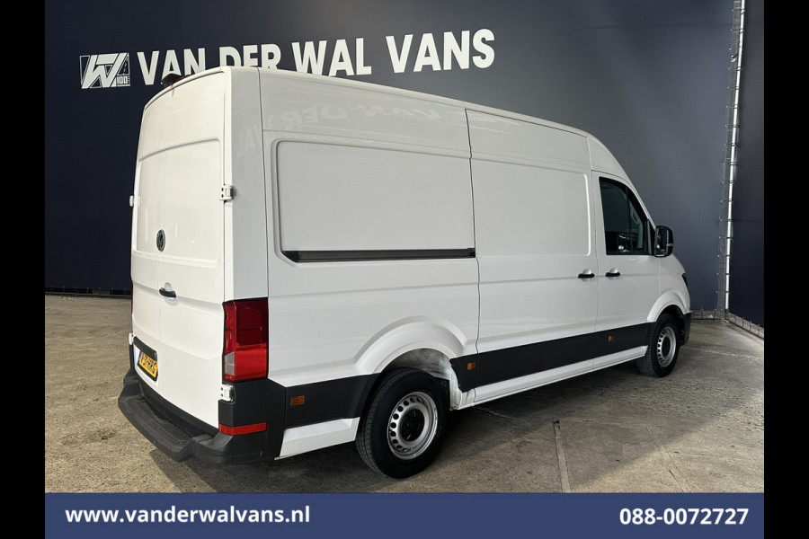 Volkswagen Crafter 2.0 TDI 140 pk L3H3 L2H2 Euro6 Airco | Camera | Navigatie | Apple Carplay | Massagestoel Android Auto, Parkeersensoren, 3000kg trekvermogen