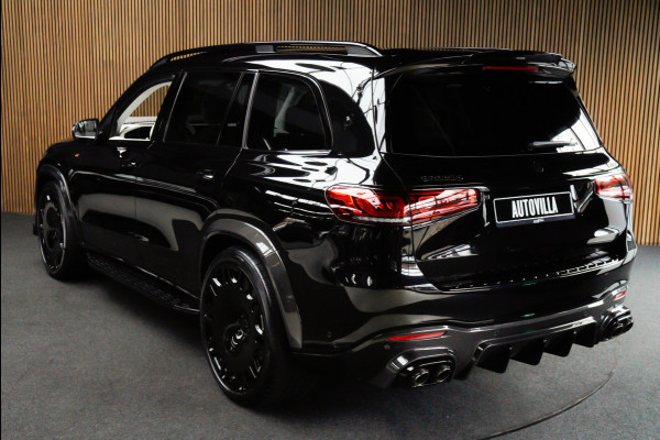 Mercedes-Benz GLS BRABUS 800 4MATIC HUD Massage Full-Carbon Panodak Leer Distronic Standkachel Keyless 360 Camera Burmester Sterrenhemel Airmatic DC Elektr. achterklep Elektr. verstelbare stoelen voor & achter met memory Soft close Elektr. bedienbare trekhaak Elektr. verstelbare stuurwiel Navi PDC LM velgen