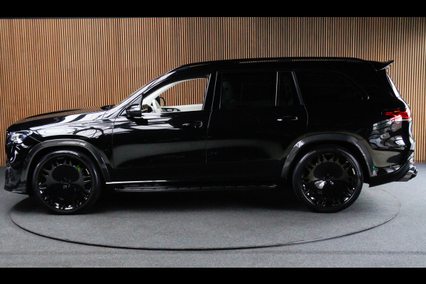 Mercedes-Benz GLS BRABUS 800 4MATIC HUD Massage Full-Carbon Panodak Leer Distronic Standkachel Keyless 360 Camera Burmester Sterrenhemel Airmatic DC Elektr. achterklep Elektr. verstelbare stoelen voor & achter met memory Soft close Elektr. bedienbare trekhaak Elektr. verstelbare stuurwiel Navi PDC LM velgen
