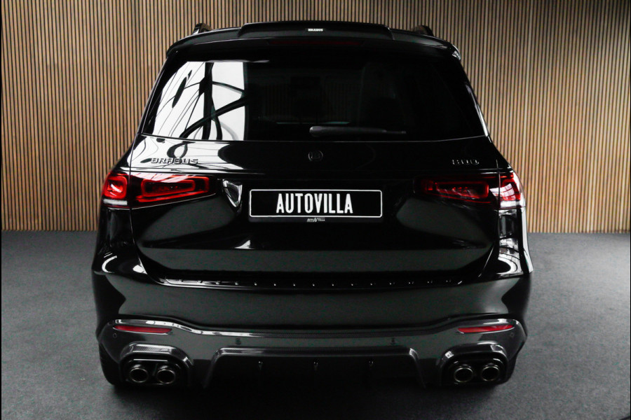 Mercedes-Benz GLS BRABUS 800 4MATIC HUD Massage Full-Carbon Panodak Leer Distronic Standkachel Keyless 360 Camera Burmester Sterrenhemel Airmatic DC Elektr. achterklep Elektr. verstelbare stoelen voor & achter met memory Soft close Elektr. bedienbare trekhaak Elektr. verstelbare stuurwiel Navi PDC LM velgen