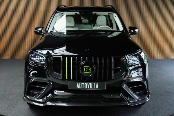 Mercedes-Benz GLS BRABUS 800 4MATIC HUD Massage Full-Carbon Panodak Leer Distronic Standkachel Keyless 360 Camera Burmester Sterrenhemel Airmatic DC Elektr. achterklep Elektr. verstelbare stoelen voor & achter met memory Soft close Elektr. bedienbare trekhaak Elektr. verstelbare stuurwiel Navi PDC LM velgen