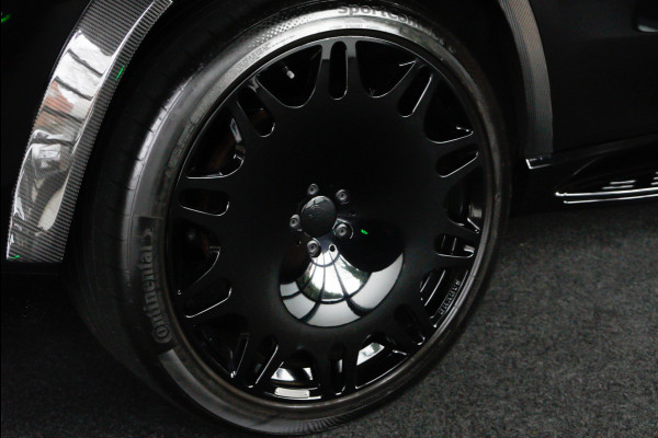 Mercedes-Benz GLS BRABUS 800 4MATIC HUD Massage Full-Carbon Panodak Leer Distronic Standkachel Keyless 360 Camera Burmester Sterrenhemel Airmatic DC Elektr. achterklep Elektr. verstelbare stoelen voor & achter met memory Soft close Elektr. bedienbare trekhaak Elektr. verstelbare stuurwiel Navi PDC LM velgen