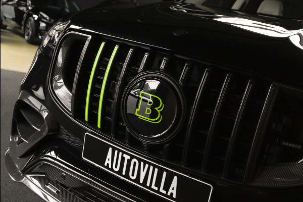 Mercedes-Benz GLS BRABUS 800 4MATIC HUD Massage Full-Carbon Panodak Leer Distronic Standkachel Keyless 360 Camera Burmester Sterrenhemel Airmatic DC Elektr. achterklep Elektr. verstelbare stoelen voor & achter met memory Soft close Elektr. bedienbare trekhaak Elektr. verstelbare stuurwiel Navi PDC LM velgen