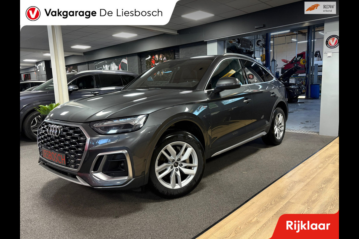 Audi Q5 Sportback 55 TFSI e S edition / stuurverw. / pano / 360 camera / carplay/3x S-line