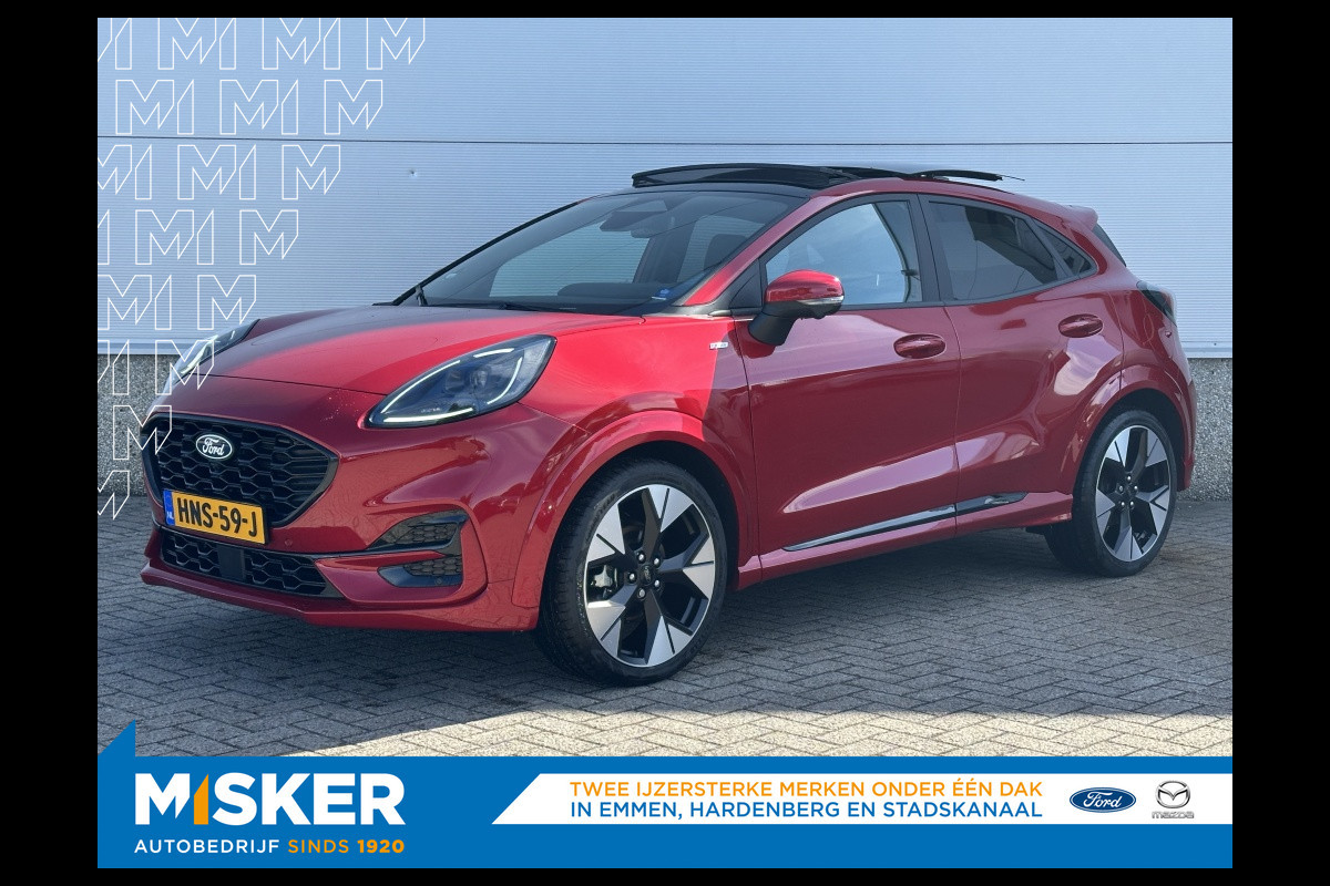 Ford Puma 1.0 EB Hyb ST-Line X 155pk! AUTOMAAT! TREKHAAK! DRIVERPACK! WINT