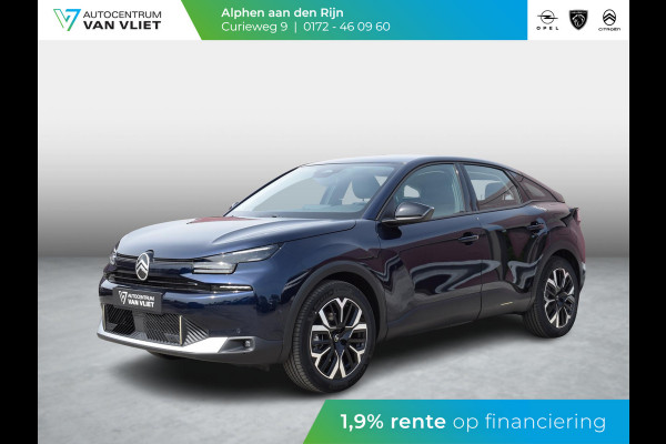 Citroën Ë-C4 Business 156pk Extended range 54 kWh CAMERA MET SENSOREN | NAVI & CARPLAY | E.C.C. | STOELVERWARMING | UIT VOORRAAD LEVERBAAR