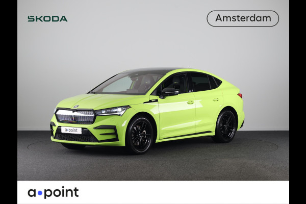 Škoda ENYAQ Coupé iV 80 RS 299pk | Panoramadak | Elektrisch verstelbare stoelen met geheugen | Verwarmbare voorstoelen en achterbank |