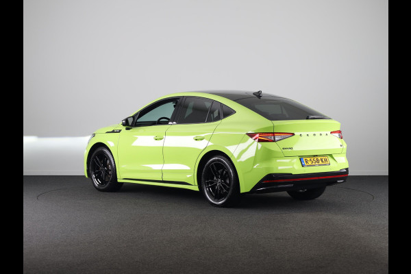 Škoda ENYAQ Coupé iV 80 RS 299pk | Panoramadak | Elektrisch verstelbare stoelen met geheugen | Verwarmbare voorstoelen en achterbank |