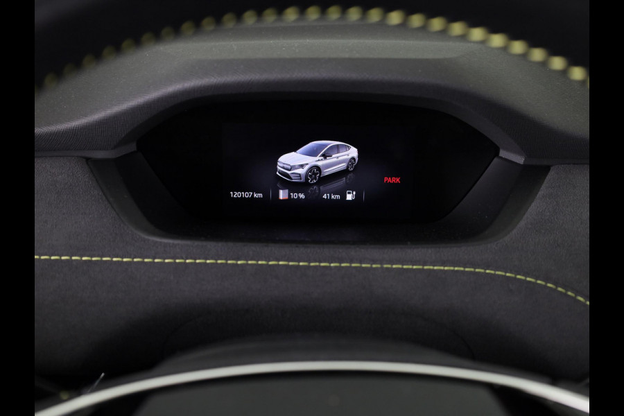 Škoda ENYAQ Coupé iV 80 RS 299pk | Panoramadak | Elektrisch verstelbare stoelen met geheugen | Verwarmbare voorstoelen en achterbank |