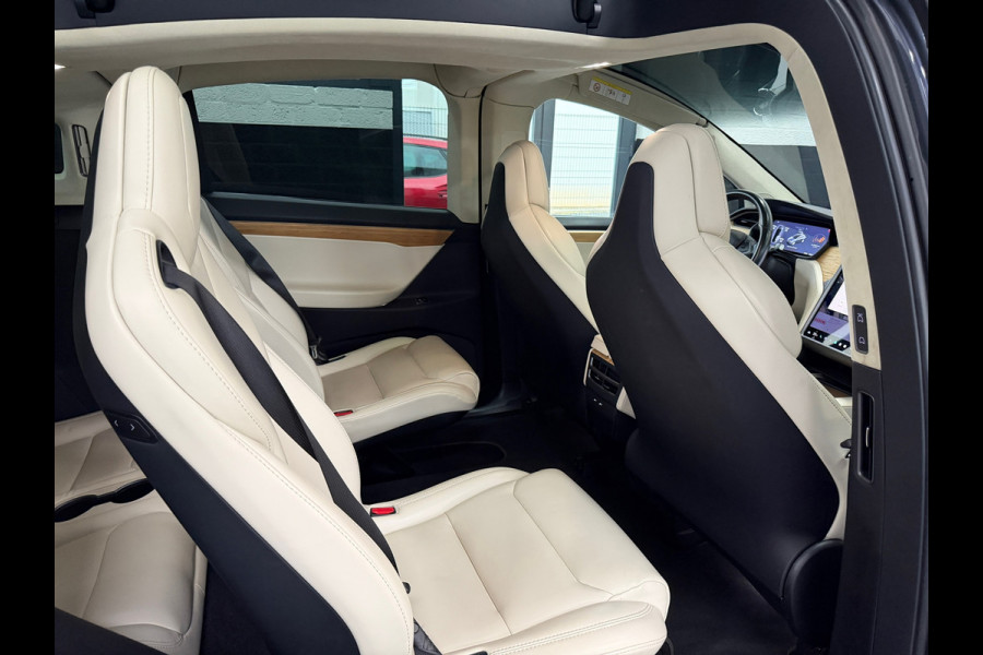 Tesla Model X 75D 6p. | Premium Leder | Stoelverwarimg 6x | Stuurwiel verwarmd | Incl. BTW