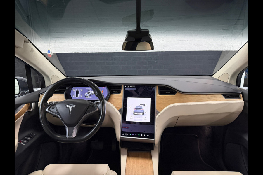 Tesla Model X 75D 6p. | Premium Leder | Stoelverwarimg 6x | Stuurwiel verwarmd | Incl. BTW