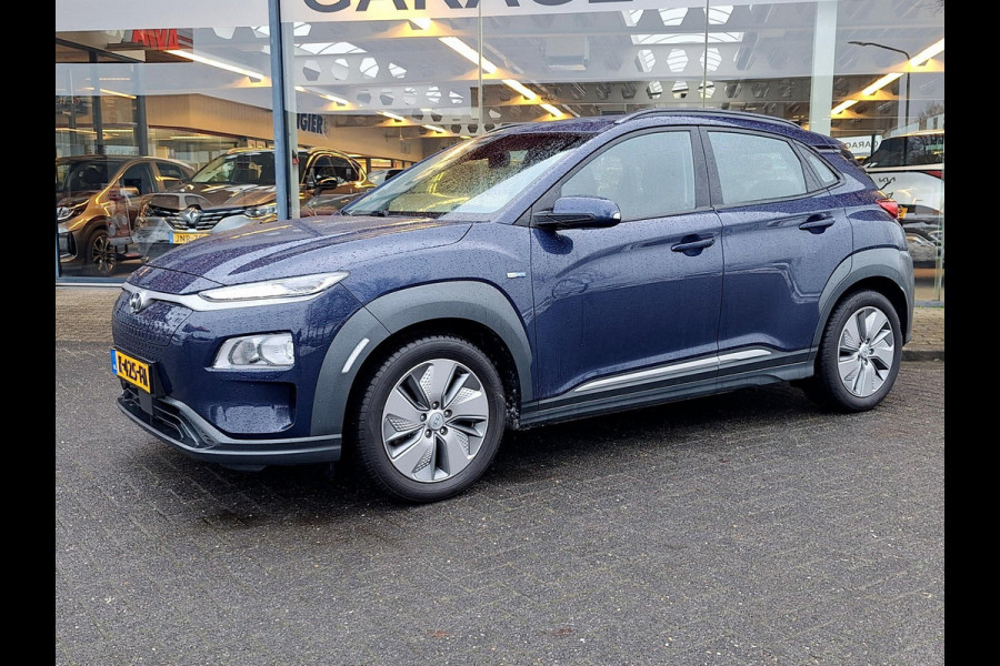 Hyundai Kona EV Comfort 64 kWh | SOH: nnb | 3 Fase | Warmtepomp | Trekhaak | Navi | Adaptive CC | Climate |