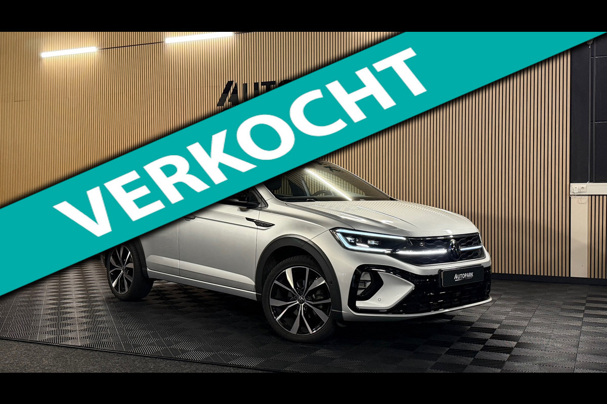 Volkswagen Taigo VERKOCHT! 1.0 TSI 3x R-Line PANO/IQ LIGHTS/KEYLESS/VIRTUAL/CARPLAY/ACC/AUTOMAAT/CAMERA/STOELVERWARMING/BOMVOL!
