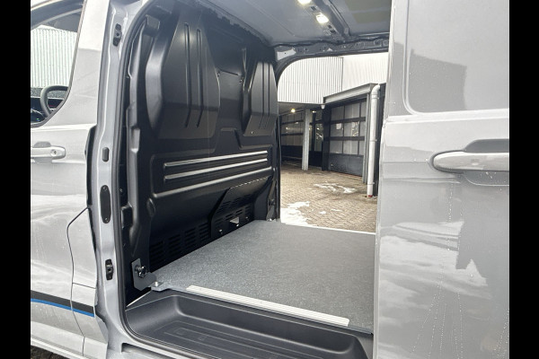 Ford E-Transit Custom 340 L2H1 Sport 71 kWh 2x schuifdeur, LMV 19'', navigatie, laadvloer, trekhaak, camera Snel leverbaar