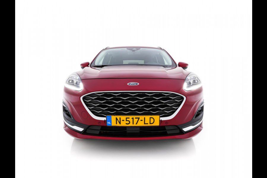 Ford Kuga 2.5 PHEV Vignale (Plug-In) (INCL-BTW) Aut. *LUXURY-LEATHER | DIGI-COCKPIT | FULL-LED | KEYLESS | DAB | CARPLAY | NAVI-FULLMAP | MEMORY-PACK | HEATED-COMFORTSEATS | 18''ALU*