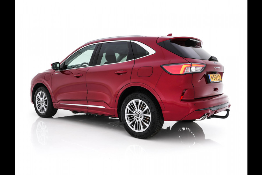 Ford Kuga 2.5 PHEV Vignale (Plug-In) (INCL-BTW) Aut. *LUXURY-LEATHER | DIGI-COCKPIT | FULL-LED | KEYLESS | DAB | CARPLAY | NAVI-FULLMAP | MEMORY-PACK | HEATED-COMFORTSEATS | 18''ALU*
