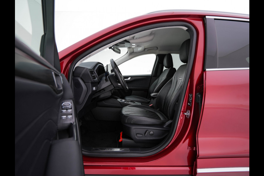 Ford Kuga 2.5 PHEV Vignale (Plug-In) (INCL-BTW) Aut. *LUXURY-LEATHER | DIGI-COCKPIT | FULL-LED | KEYLESS | DAB | CARPLAY | NAVI-FULLMAP | MEMORY-PACK | HEATED-COMFORTSEATS | 18''ALU*