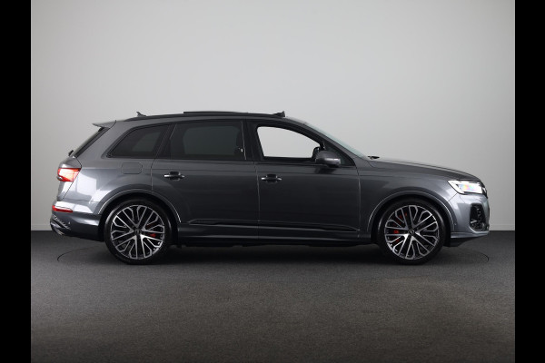 Audi Q7 55 TFSI e quattro Pro Line S 394pk Panoramadak, adaptive cruisecontrol, B&O soundsysteem, optiekpakket zwart Plus, Privacy Glass, Trekhaak
