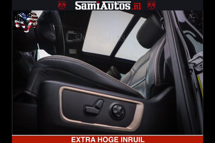 Dodge Ram 1500 LIMITED BLACK OPS | 5.7 V8 402 PK HEMI | MEEST VOLLE EN LUXE UITVOERING | CREW CAB | DUBBELE CABINE DC 5 PERSOONS | CREW CAB 5 PERSOONS | DUBBELE CABINE DC | MEEST ROYALE EN COMFORTABELE BEDRIJFSAUTO | HEAD-UP | LUCHTVERING | RONDOM CAMERA | MWK KLEP | PANORAMA DAK |