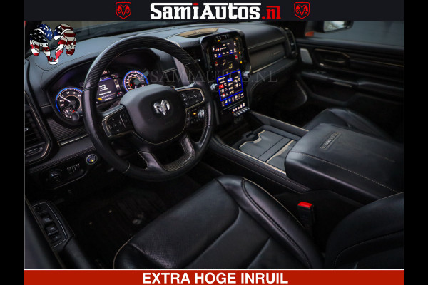 Dodge Ram 1500 LIMITED BLACK OPS | 5.7 V8 402 PK HEMI | MEEST VOLLE EN LUXE UITVOERING | CREW CAB | DUBBELE CABINE DC 5 PERSOONS | CREW CAB 5 PERSOONS | DUBBELE CABINE DC | MEEST ROYALE EN COMFORTABELE BEDRIJFSAUTO | HEAD-UP | LUCHTVERING | RONDOM CAMERA | MWK KLEP | PANORAMA DAK |
